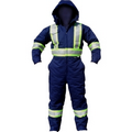 Insulated Coveralls W/Reflective Tape & Left Sleeve Pencil Pocket